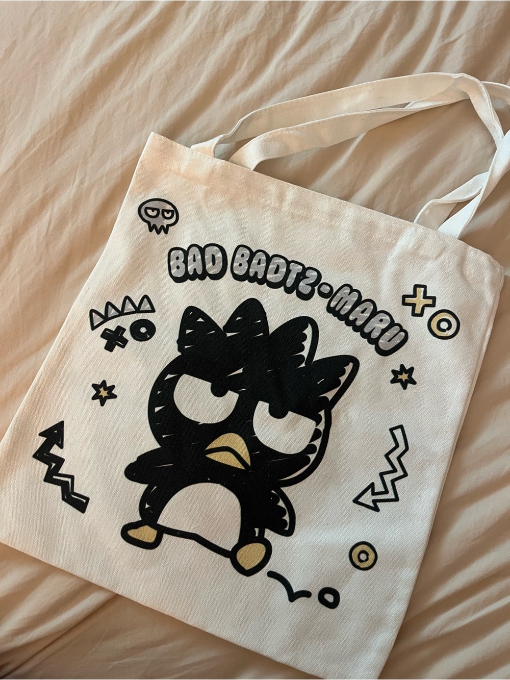 Sanrio Badtz Maru Canvas Tote bag